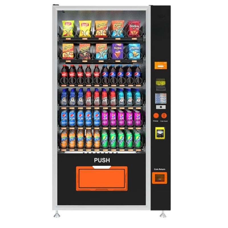Commercial Vending Machine - آلة بيع ذاتي للمشروبات والوجبات الخفيفة