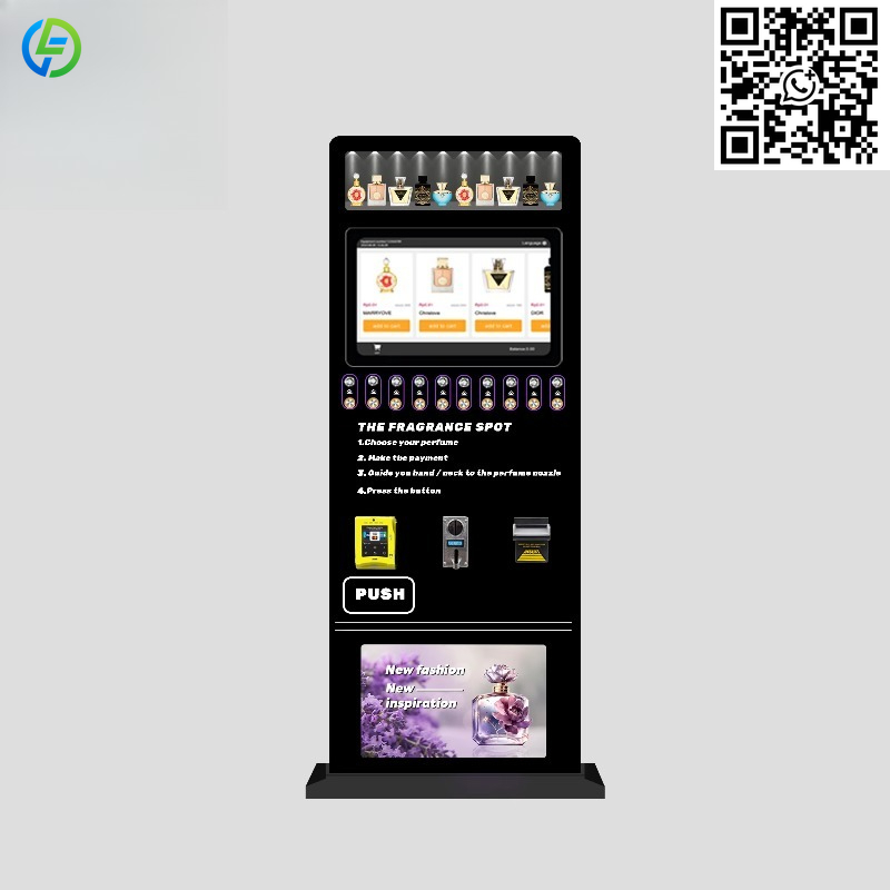 Commercial Vending Machine - آلة بيع العطور المخصصة والشائعة في