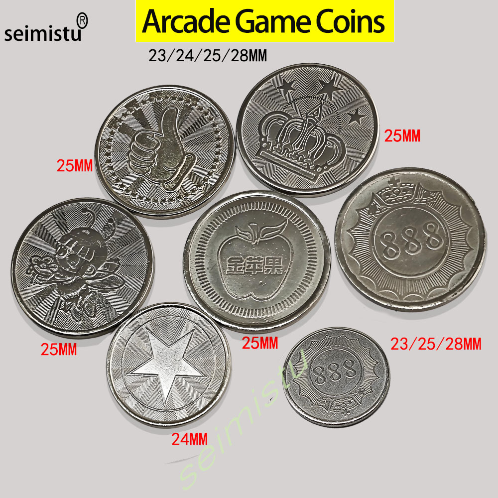 Arcade Game Vending Machine - 100 قطعة الفولاذ المقاوم للصدأ 23/24/25