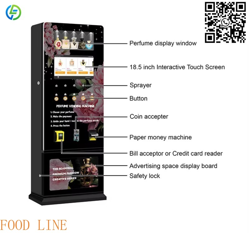 آلة بيع العطور المخصصة والشائع - مراجعة Commercial Vending Machine وسعره
