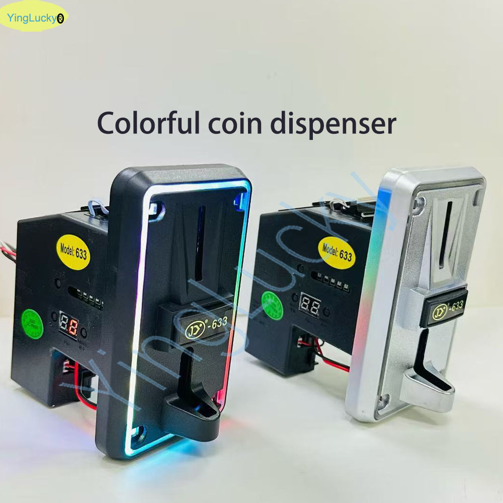 الملونة LED متعددة عملة متقبل  - مراجعة Arcade And Vending وسعره