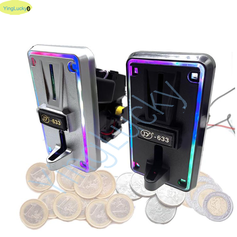 الملونة LED متعددة عملة متقبل  - مراجعة Arcade And Vending وسعره