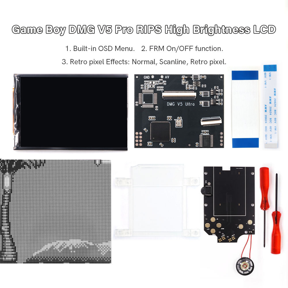 شاشة LCD من HISPEEDIDO لجهاز G - مراجعة Lcd Screen Arcade وسعره
